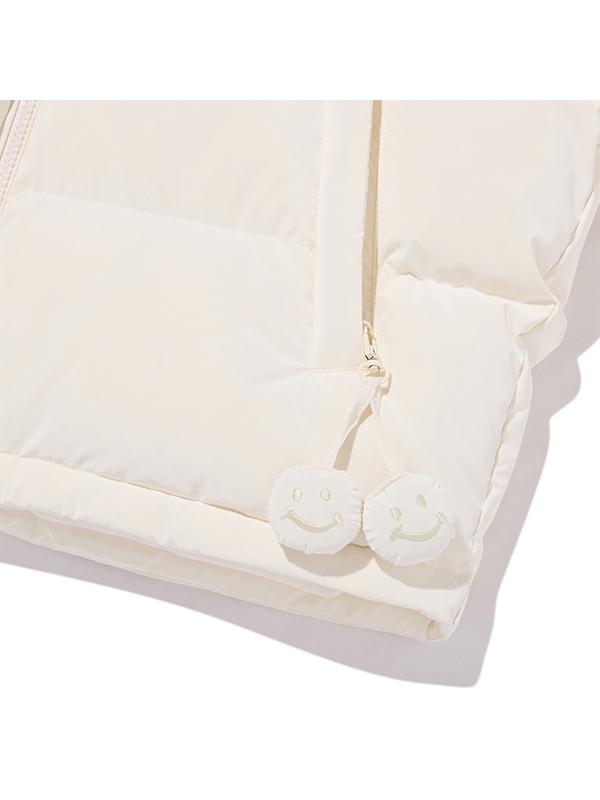 Kirsh Cherry Crop Puffer Down [Ivory]
