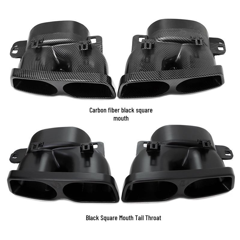 Compatible Mercedes-Benz Brabus Tailpipe for C-Class W205, E-Class W212/W213, S-Class W222 Exhaust Modification