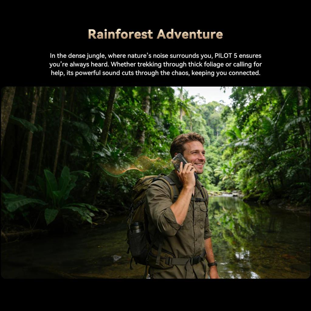 OSCAL PILOT 5 Rugged Mobile 5G Android 16 15000mAh 8GB RAM 256GB ROM Smartphone