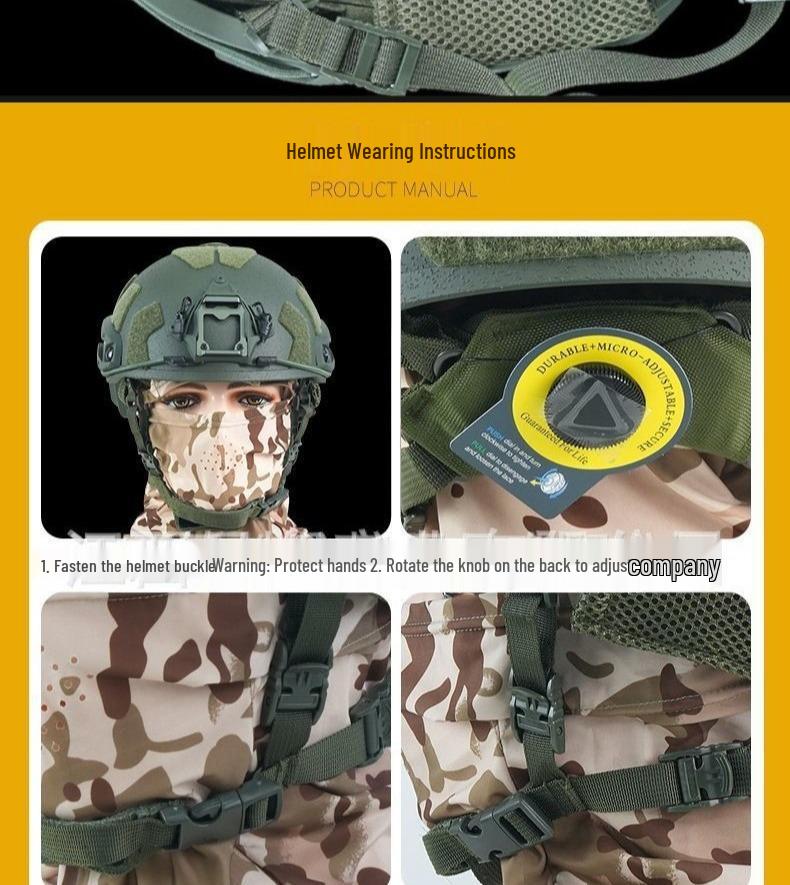 SF Tactical Fiberglass High-Cut Explosion-Proof Helmet with Wendy Suspension Liner