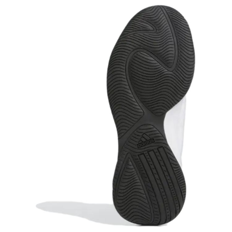 Adidas Front Court Comfortable Lightweight Shock Absorbing Durable Low Top Basketball Shoes Men Sneaker White Black ID8589