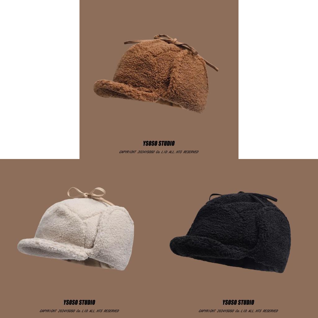 Winter Warmth Knit Cap With Earmuffs For Men And Women Perfect For Cold Weather Outdoor Activities