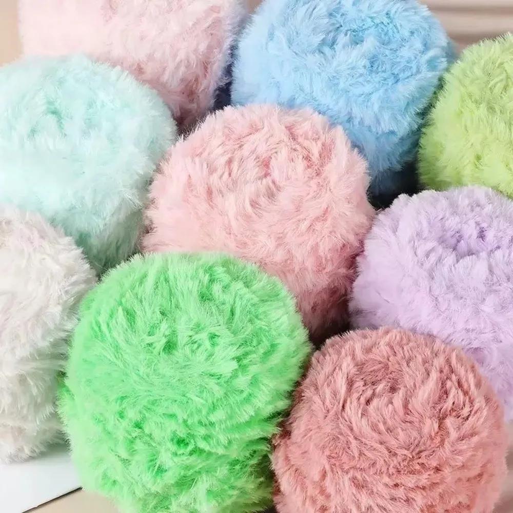 Comfortable Thread Long Haired Fur Yarn Handmade Soft Fluffy Eyelash Yarn DIY Handicrafts 100g Fluffy Yarn Scarf Making
