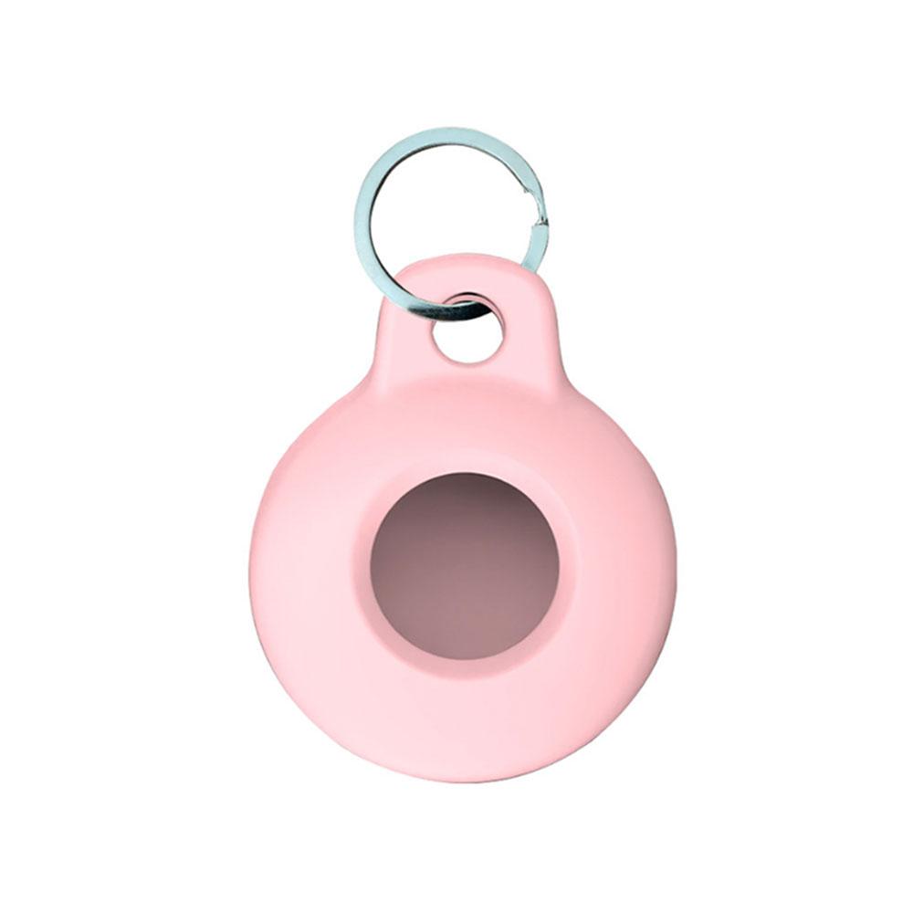 Silicone World AirTags Silicone Case Portable Anti-lost Protective Sleeve For Apple Airtag Hangable Keychain Locator Tracker