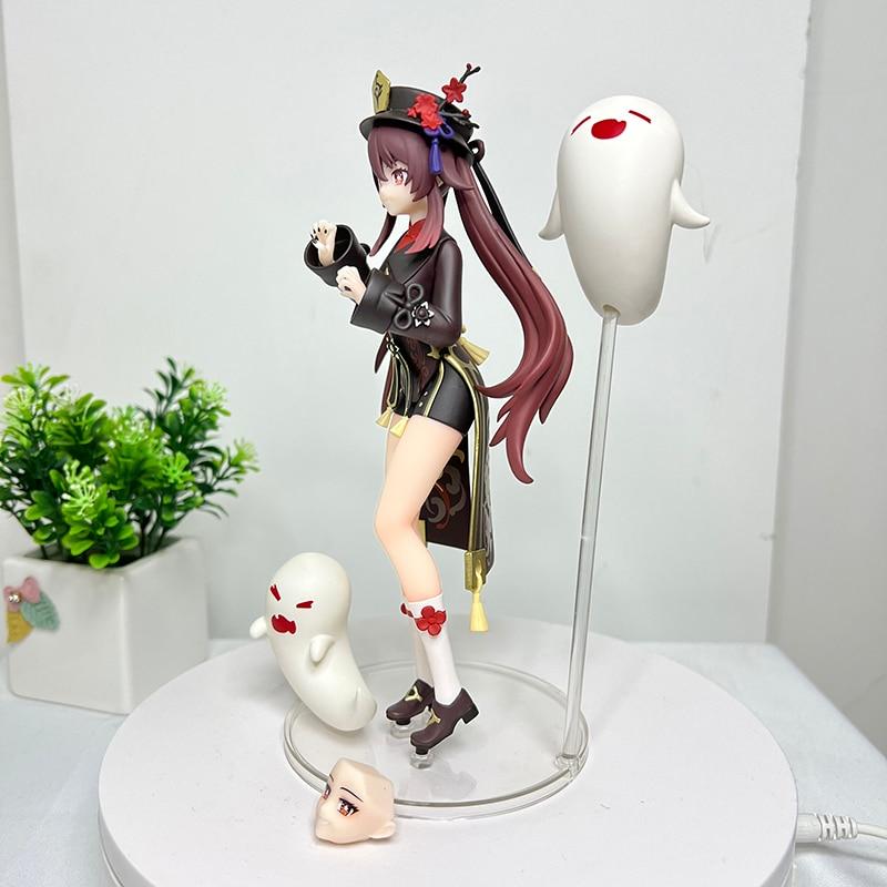 Action Figure Genshin Impact Keqing Anime Figure Paimon Klee Hibana Knight Figurine Model Doll Toys