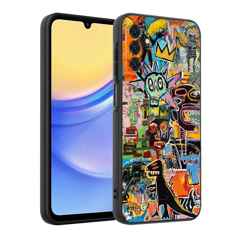 Graffiti Fashion Art Soft Phone Case for Samsung A17 A37 A57 A16 A26 A36 A56 A15 A25 A35 A55 A14 A24 A34 A54 A13 A23 A33 A53 A52
