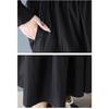 Spring Outfit New Style Temperament Wind Small Crowd All Kinds of Thin Shirt Dress Fashion Long Shrink Waist Big Place Dress