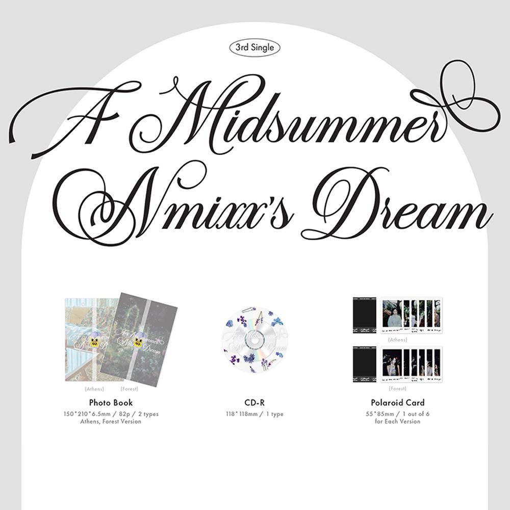 NMIXX UN RÊVE NMIXXS AU MOYEN DE L'ÉTÉ (Livre photo ver.) Y compris. POBJYP