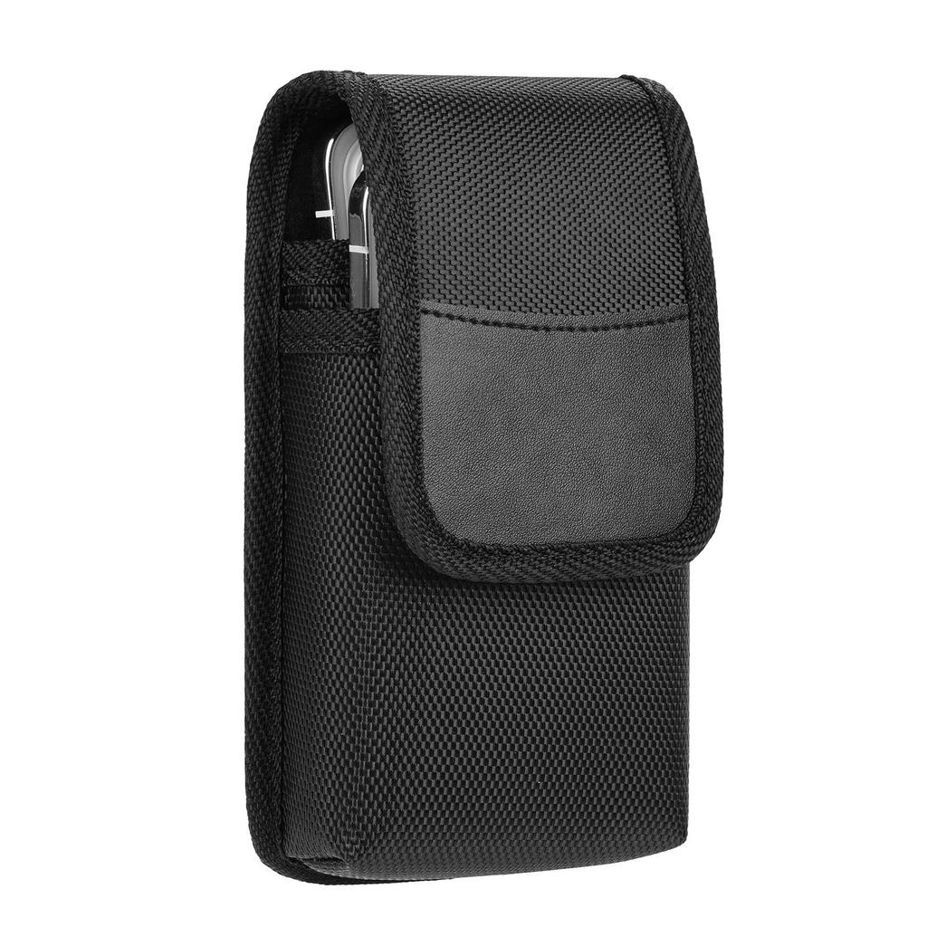 Marsupio Universale Doppio per Cellulare iPhone 16 ProMax - Custodia Protettiva in Pelle Multifunzionale e Resistente