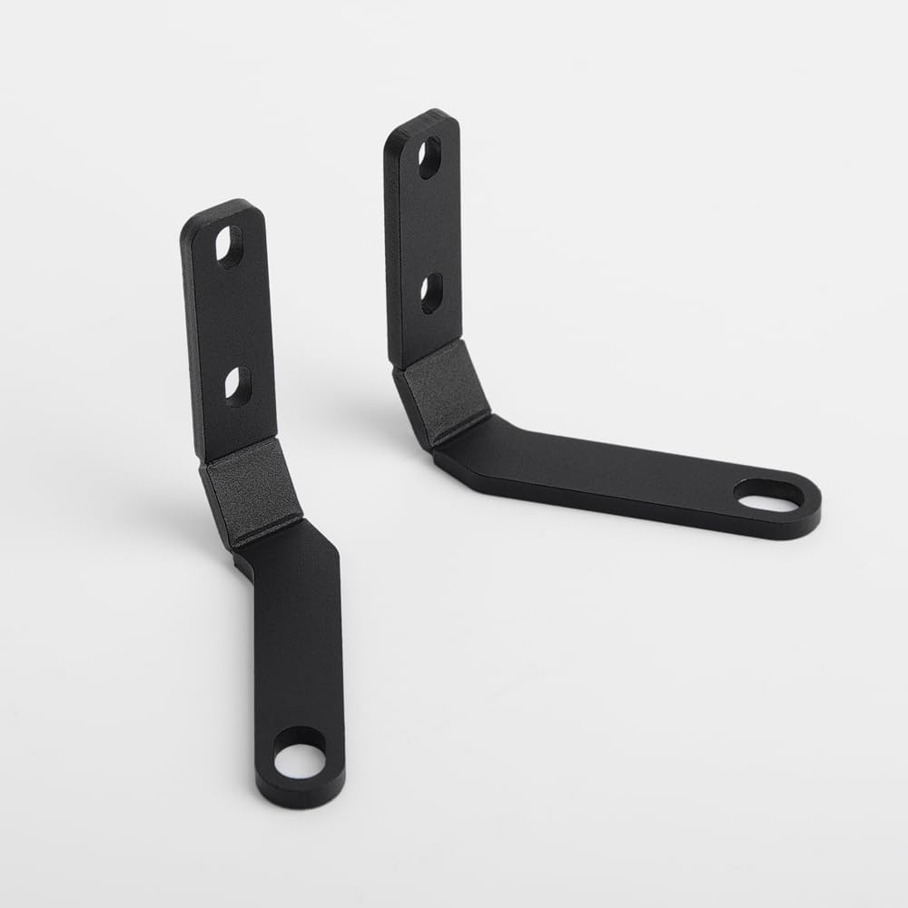 WOOGA Rückspiegel Überkopfhalterung, Motorrad Lenker Rückspiegel Seitenspiegel Umgedrehte Halterung, Unten Adapterhalterung Erweiterungsständer passend für