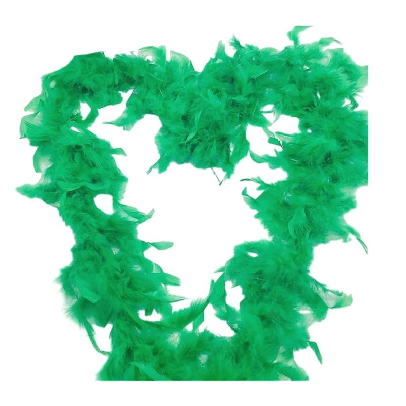 Женский Шарф-Платок с Перьями Музыкальный Фестиваль Шарф Вечеринка Костюм Сценический Реквизит Шарф зелёный