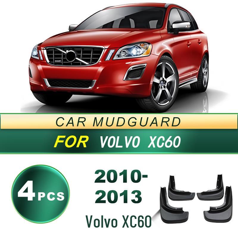 Volvo XC60 (2010-2013) Soft Rubber Mud Flaps - No Drilling Required