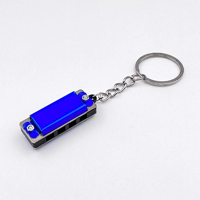 4-Hole 8-Tone Mini Necklace Harmonica - Entry-Level Musical Toy for Kids