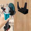1pcs Angle Grinder Holders Polisher Storage Racks Wall Mounted Bracket With Screws Angle 5-inch Grinding Support Tools For Home