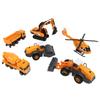 1:50 Construction Site Play Set High Simulation Alloy Construction Site Toy Set for Children