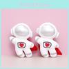 Small Space Astronaut Rocket Keychain Cute Girl Backpack Hanging Doll Plush