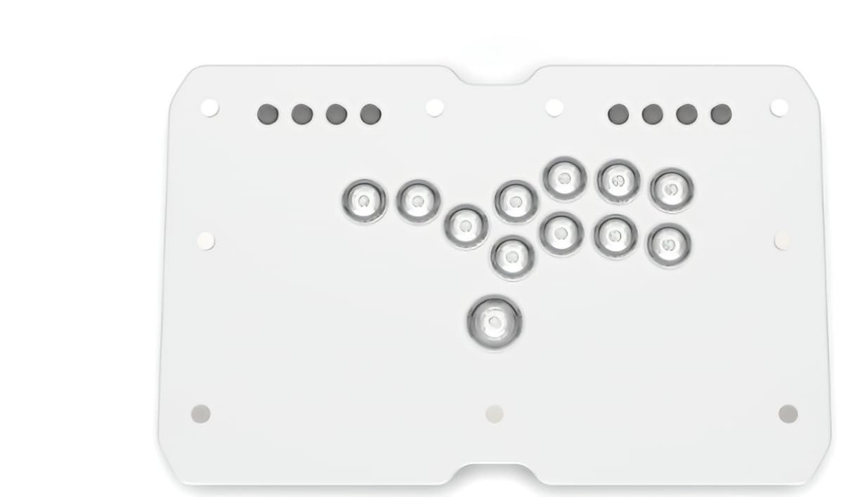 

PUNK WORKSHOP ULTRA BOX Punk Workshop Arcade Controller Leverless (White, A) білий