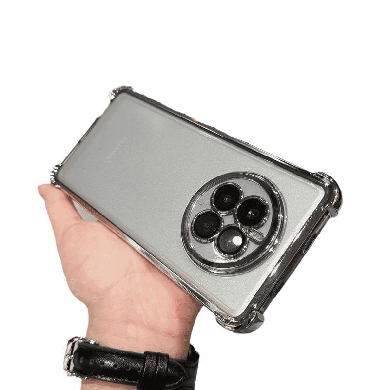 Applicable To Honor Magic7 Mobile Phone Case, Airbag Anti-drop, Self-contained Lens Film magic6Pro Electroplated Silicone Soft Case