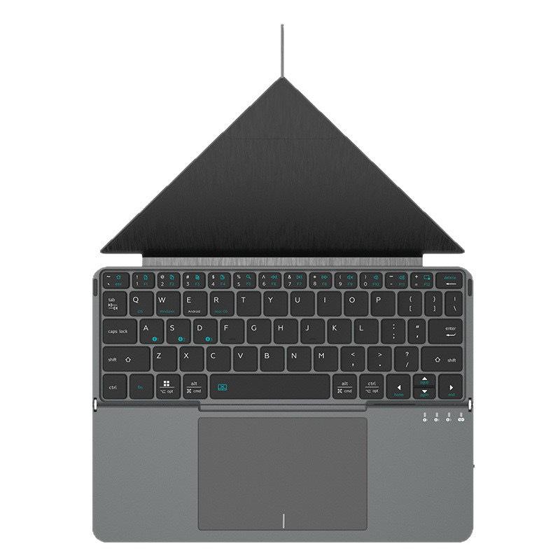 Multi-Functional Portable Leather Touch Foldable Detachable Keyboard