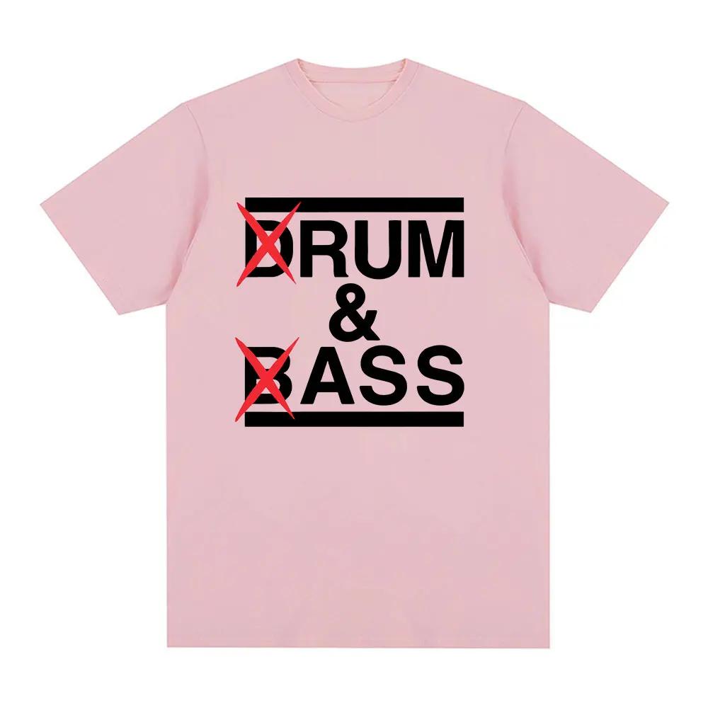 Funny Drum and Bass T Shirt Rum and Ass Lovers Jokes Y2k Women Short Sleeve Cotton Soft Unisex O-neck Tee Tops