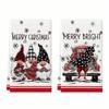 1pc/2pc/4pc/pack Christmas Scrub Sponge Creative Kitchen Dish Cloth Festive Cleaning Decor for Home & Table Kitchen Dish Towel Xmas Cleaning Supplies
