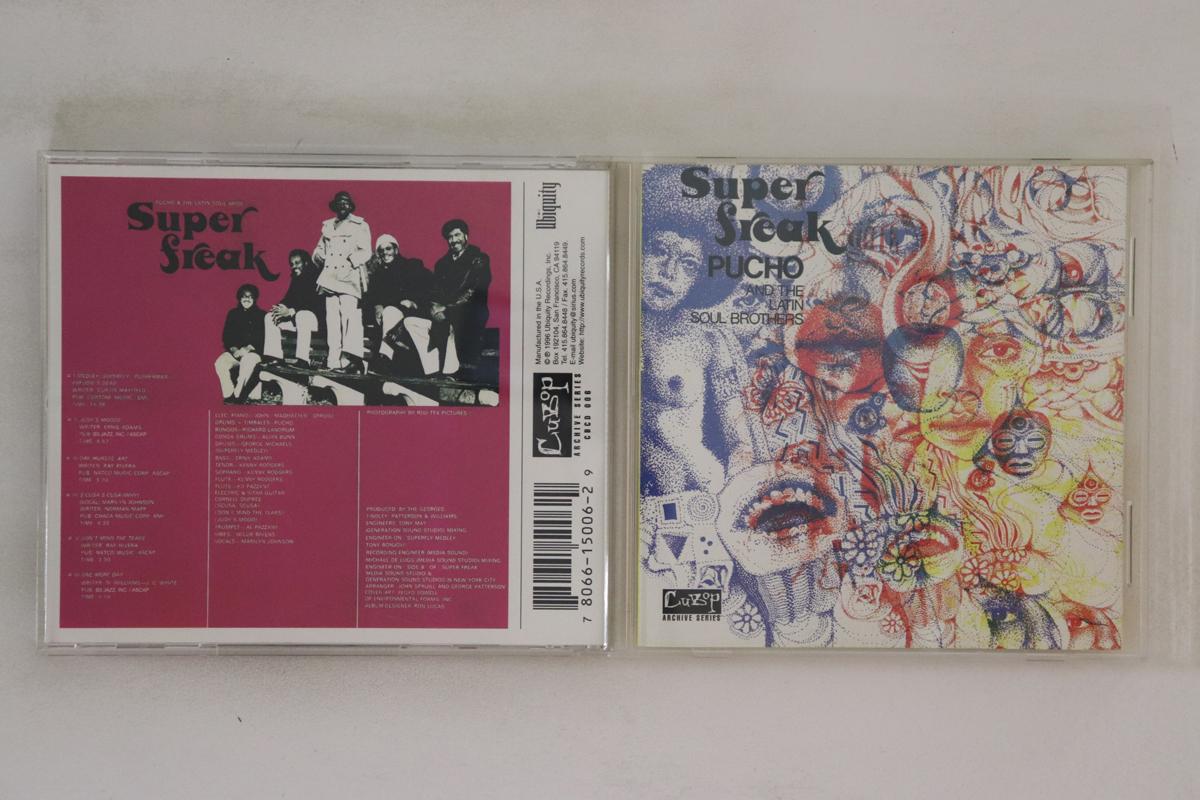 

CD PUCHO & THE LATIN SOUL BROTHERS - Super Freak CBCD006 CUBOP 1996 US Jazz Used