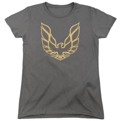 Pontiac Iconic Firebird T-shirt da donna Carbone
