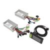 Doppelantrieb Elektrofahrrad-Controller-Set mit LCD-Meter 500W 24V 36V 48V 25A Aluminiumlegierung für Elektrofahrrad