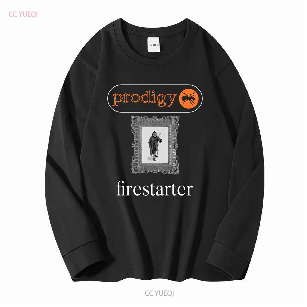 The Prodigy Band FireStarter T Shirt All Size S 5XL LL1856 Long or Short Sleeves Vintage Washed Streetwear Breathable Stylish