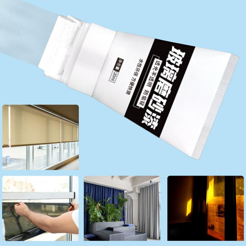 Frosted Glass Paint For Window UV Resistant Mirrors Paint For Glass 120ml Safe Water-Based Window Frosting Paint Privacy
