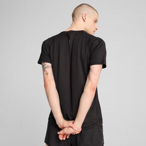 Puma Men S Running Short Sleeve Tee Run Velocity Tee Poly