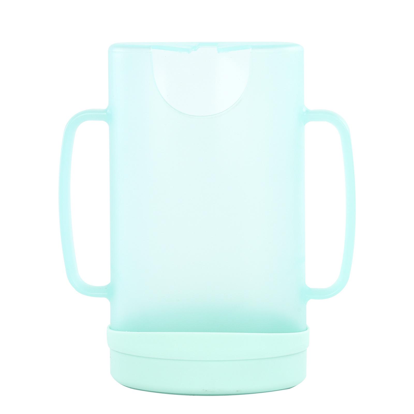 

Food Pouch Stand Holder Support for Baby Food Pouches Beverage Cartons and Food Bags with Dual Handles and Stable Base for Easy Feeding One Size