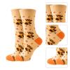 Women Men Thanksgiving Socks with Unique Fall Patterns Pumpkins Maple Leaves Turkey Prints Socks for Holiday Gatherings