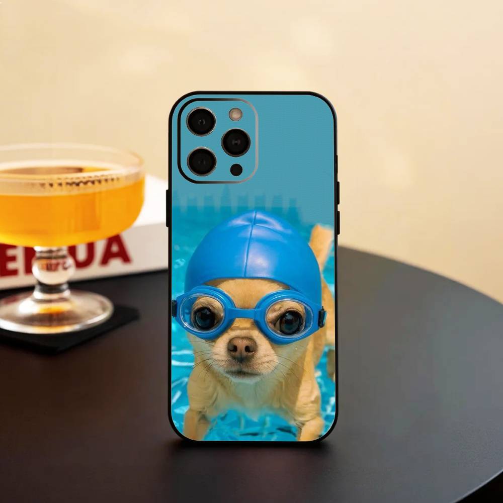 T-The Memes Of C-Chihuahua   Phone Case Silicone Soft For IPhone 17 16 15 14 13 12 11 X XR Plus Pro Max Plus