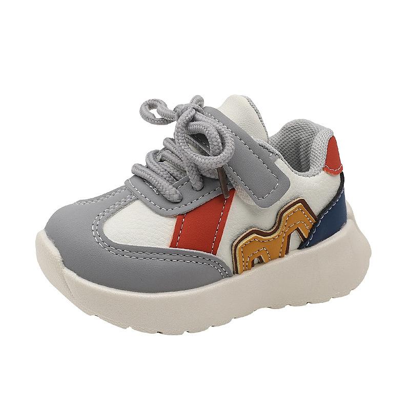 Kids Spring Autumn Sneakers Boys Girls Casual Dad Shoes Lightweight Breathable Running Trainers For Children