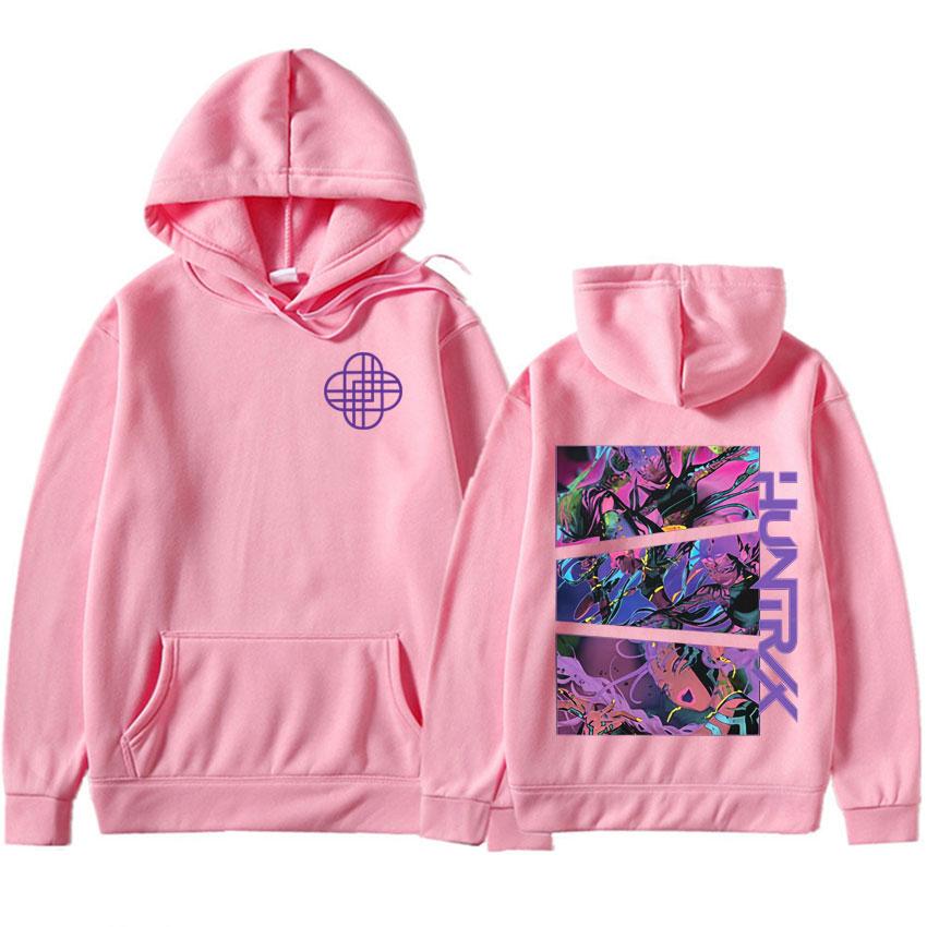 K-pop Demon Hunters Manga Graphics Sweatshirts Mens Women Harajuku High Quality Oversized Loose Casual Pullovers