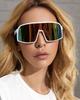 PC Frame Custom Logo Bike Driving Fishing Oversize One Piece Cycling Mens Sport Sunglasses Women 2026