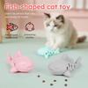 Food Leakage Cat Treat Dispenser Toy Silicone Interactive Cat Toy Cats Slow Feeders  Small Pets