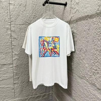 Printed T-Shirt Unisex's New Summer Luxury Brand Short-Sleeved Comfortable And Versatile Couple Top Loose Casual Clothing