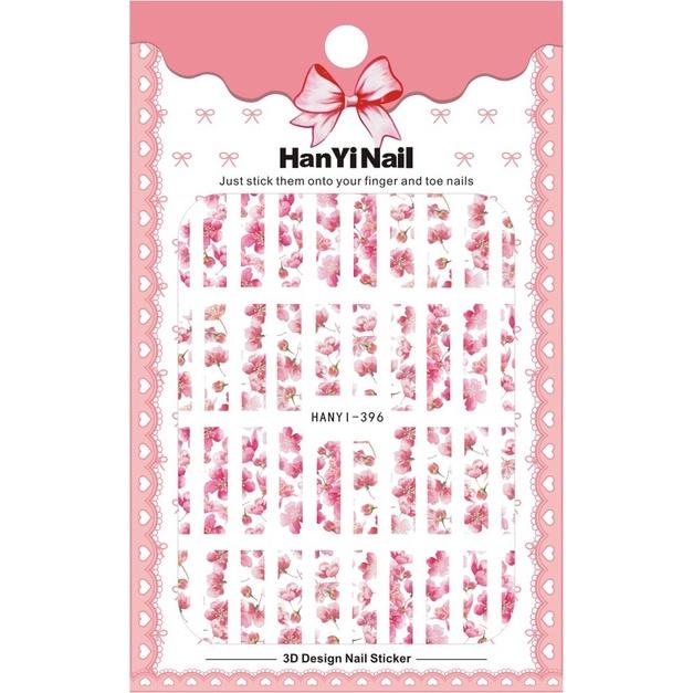 

Цветы вишни, тонкие наклейки для ногтей, наклейки для дизайна ногтей, украшения для ногтей