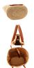 Genten Large Basket Women's Bag, Natural, GE-43555-50