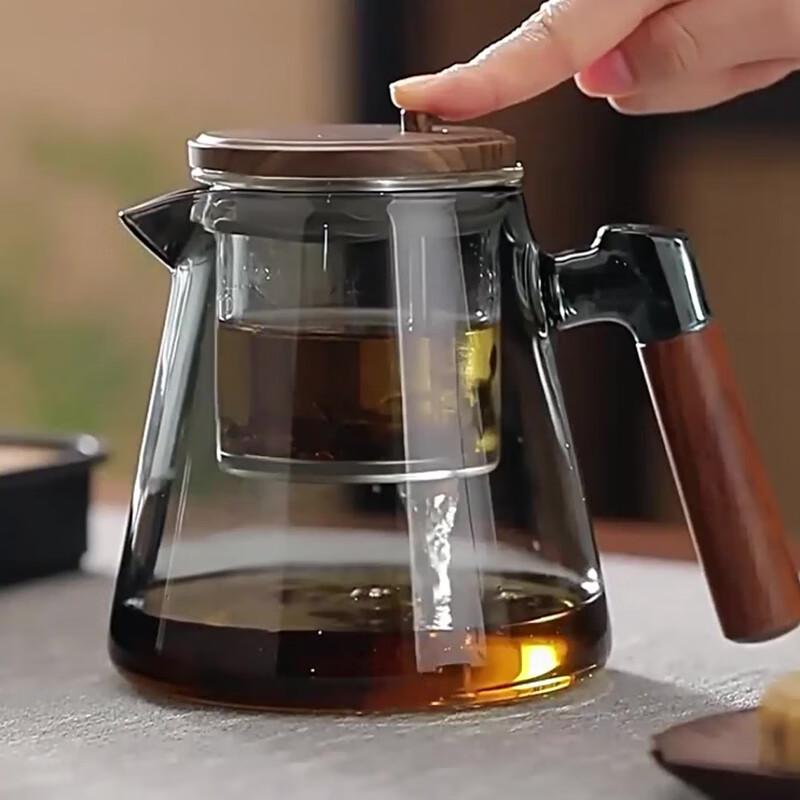 Zhenqi Glass Infuser Teapot Set with 4 Cups