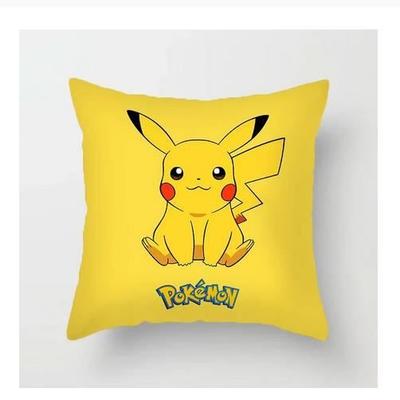 Cushion Cover - POKEMON - PIKACHU - 45x45cm - Ultra Soft - Discreet Zip Opening