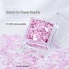Dreamy Macaron Aurora Ice Cream Hexagonal Sequins: Colorful Dopamine Candy Nail Art Accessories