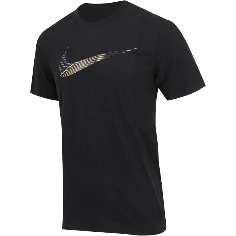 Nike Dri-Fit Logo Crew Neck Short Sleeve T-Shirt Men tops FJ2465-010 S