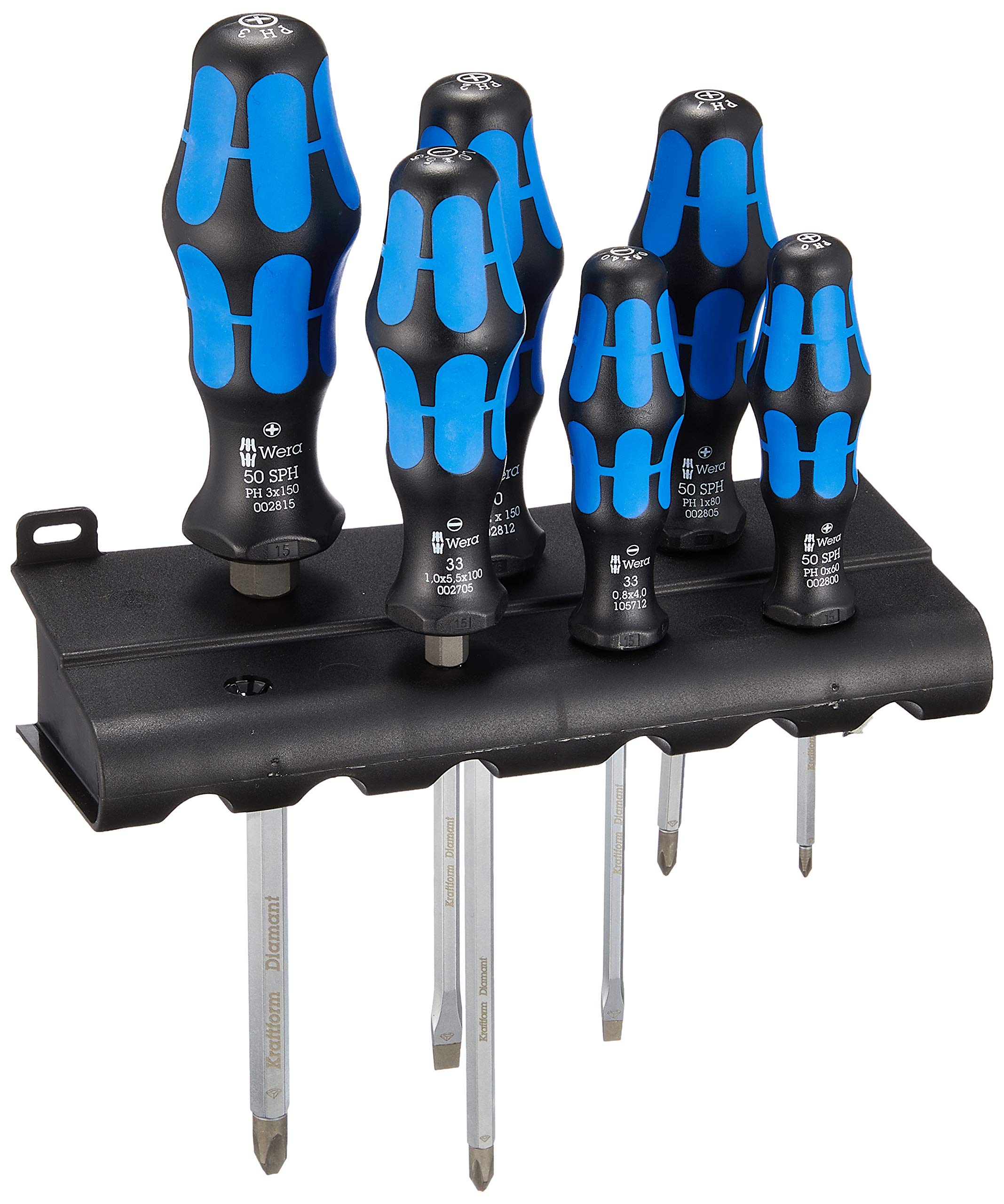 

Набор отверток Wera Craftform Diamond 137801 33/50/6A