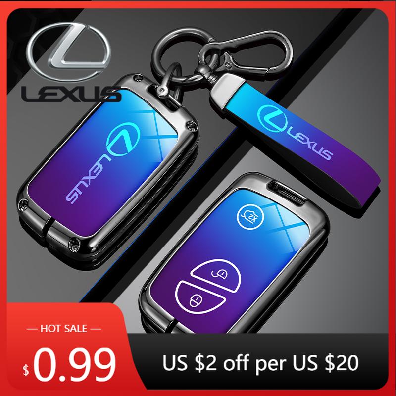 Interior Stickers Car Key Case Cover Key Bag Shell Keychain For Lexus CT200h ES 300h IS250 GX400 RX270 RX450h RX350 LX570 Key PrMI8