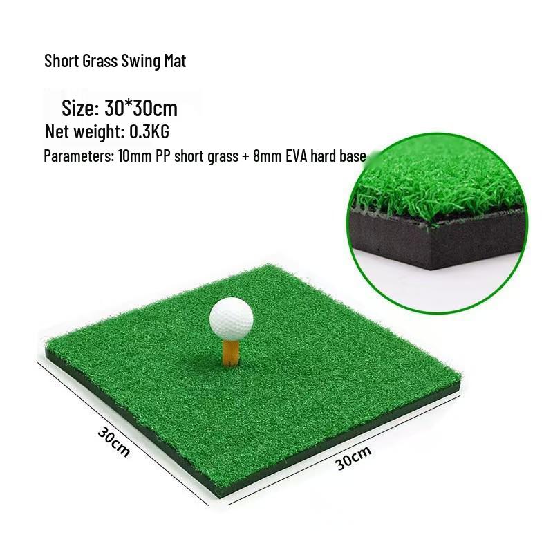 Portable Thickened Golf Hitting Mat for Indoor/Outdoor Practice