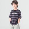 DuoDuoJia Boys' Printed Striped T-Shirt