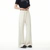 Summer Ice Silk Wide-leg Pants Men's American Miter Mesh Quick-drying Thin Micro-pull Scimitar Casual Floor Pants
